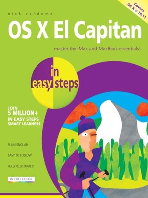 cover image of OS X El Capitan in easy steps